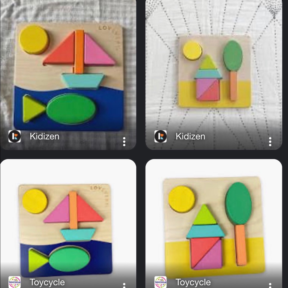 Lovevery double sided puzzle